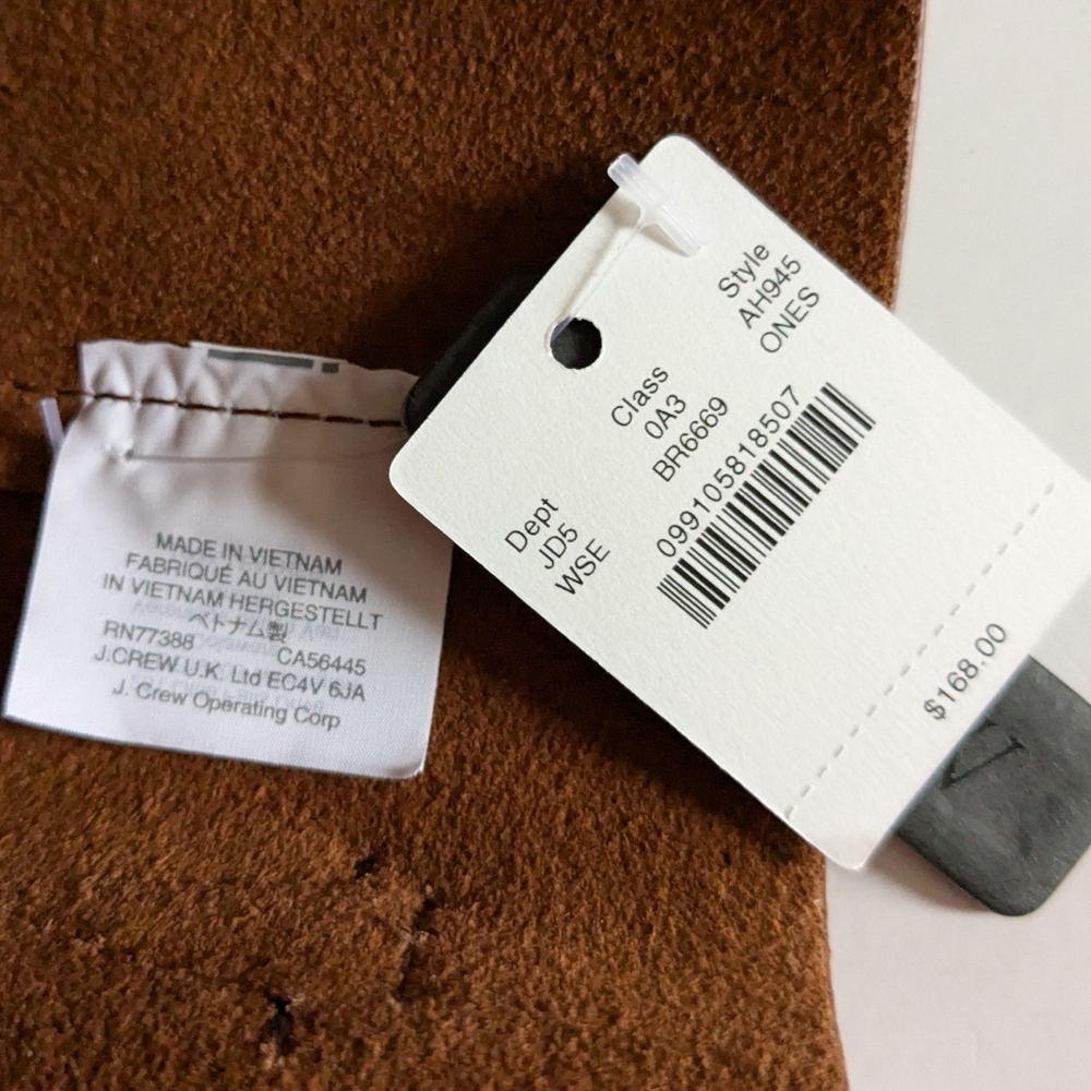 J. Crew Leather Carry All Tote Bag - Picture 8 of 14